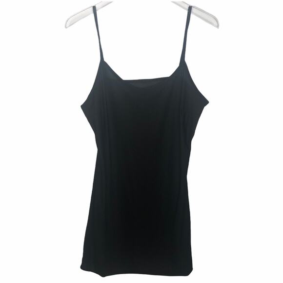 Sheer Black Slip Dress Lingerie Sleepwear 12 EUC - Picture 1 of 9